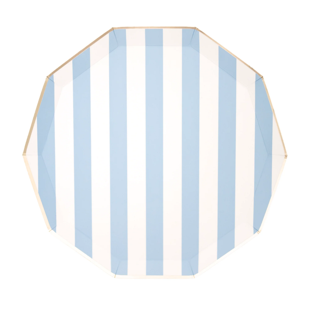 Plato 11" Sky Blue Stripes