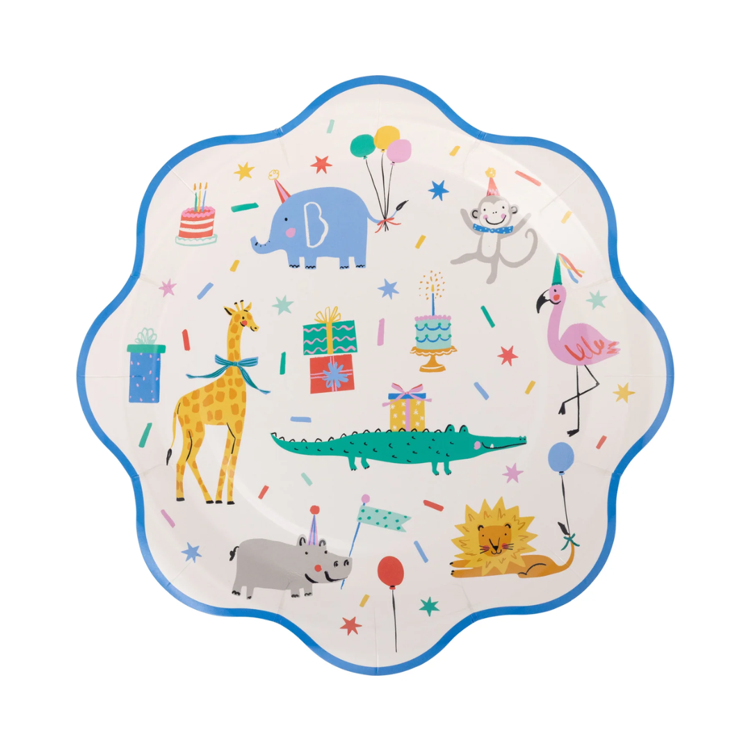 Animal Party Plate