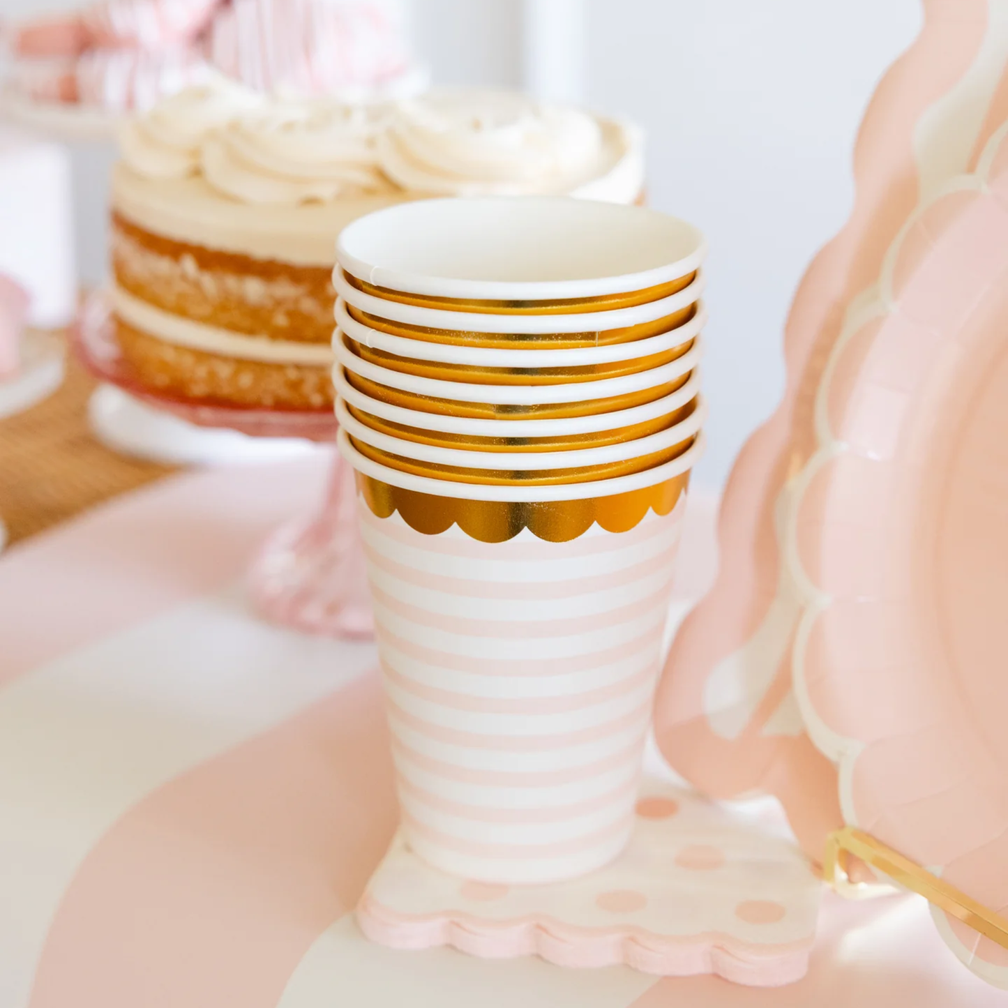 Baby Pink Party Cup
