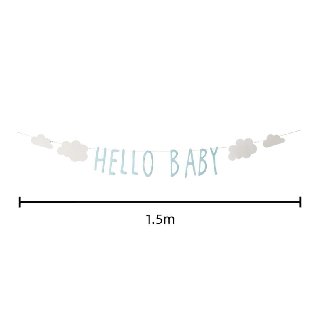 Banderín Hello Baby