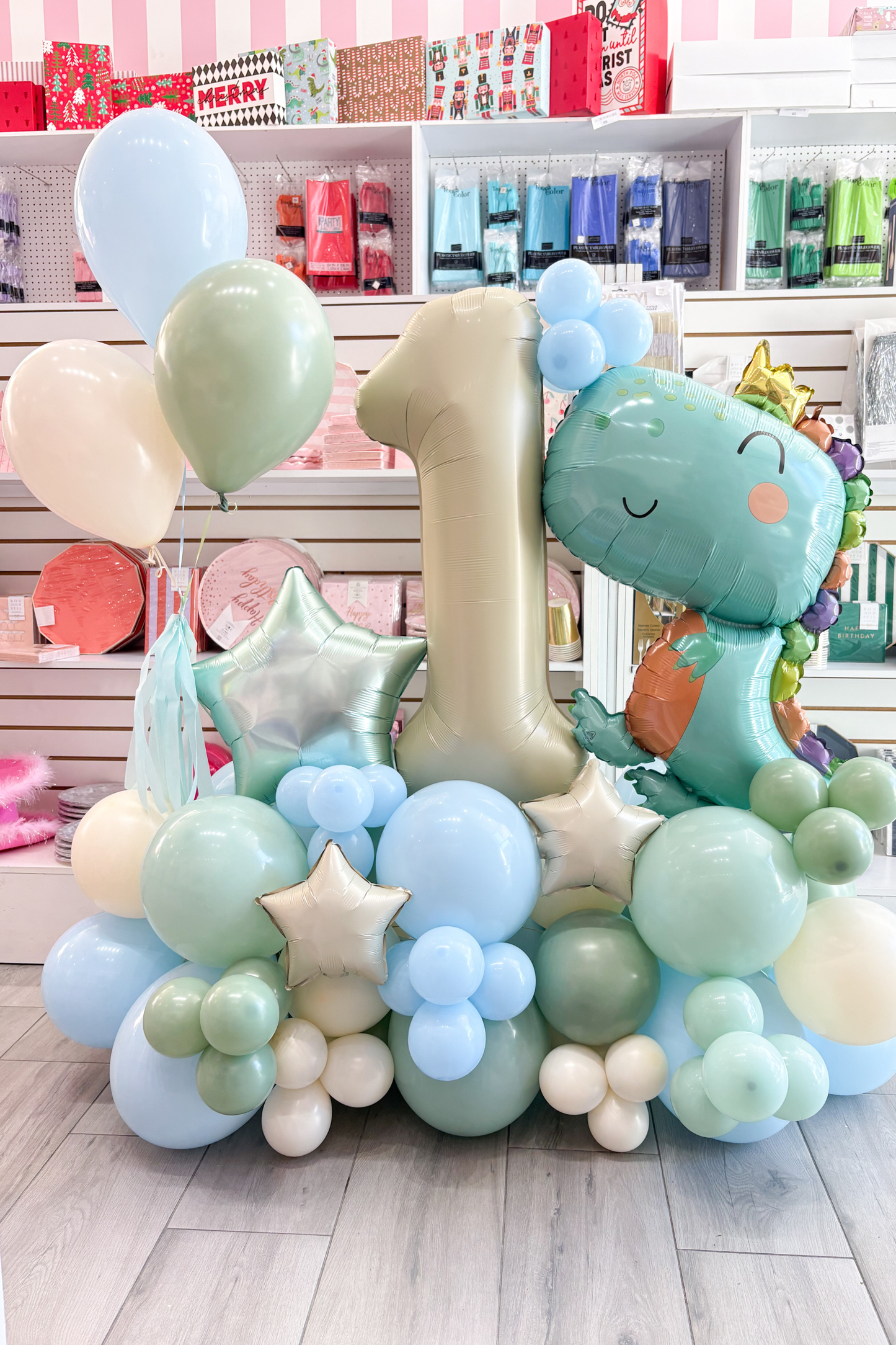 Base Globos Dino Baby Large