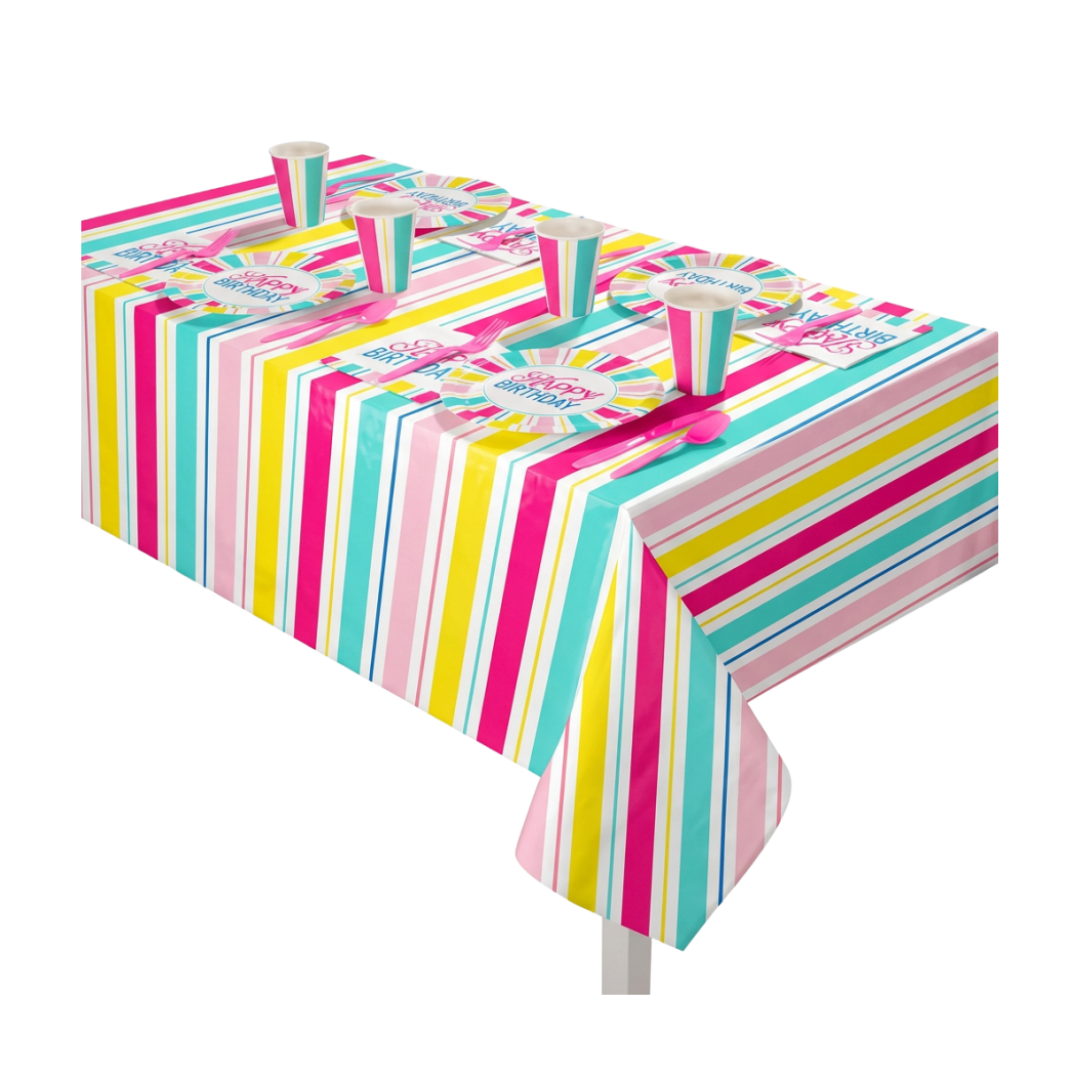 Birthday Brights Tablecover