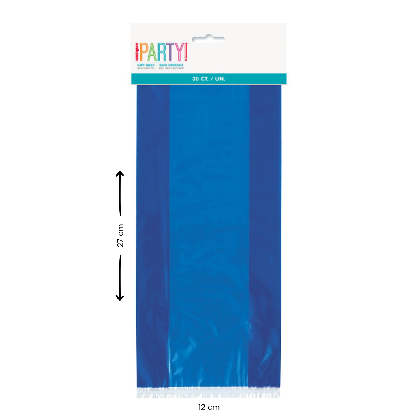Bolsa Celofán Azul