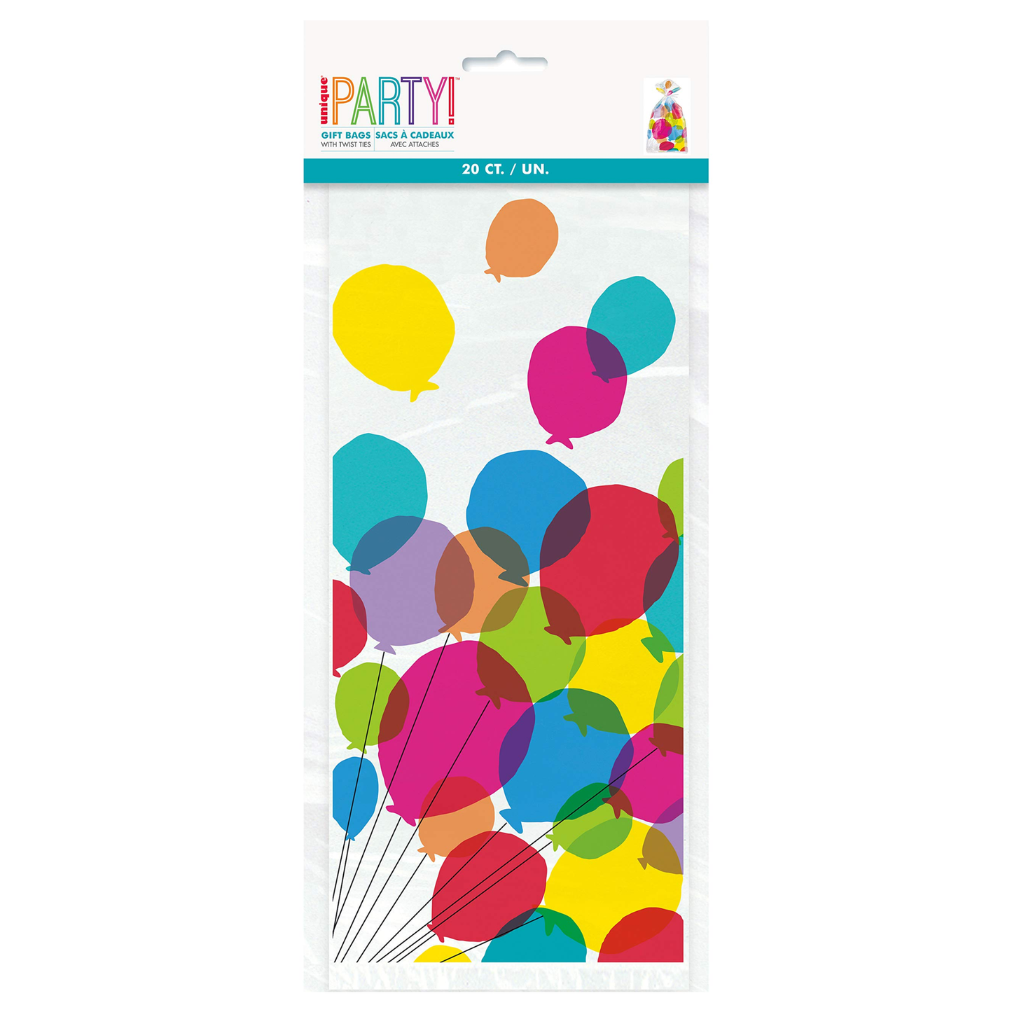 Bolsa Celofan Balloons