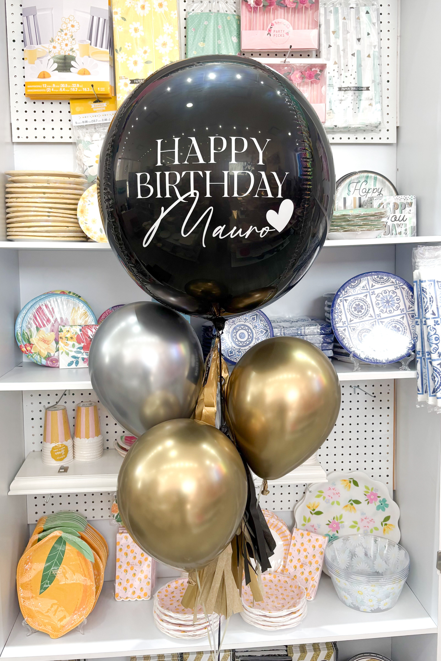 Bouquet de globos Esfera Jumbo
