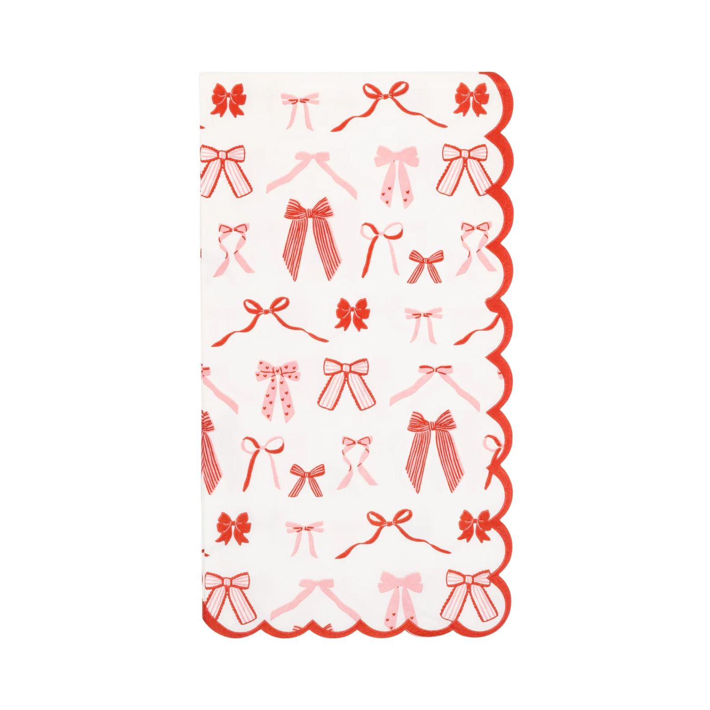 Bow Pattern Dinner Napkin