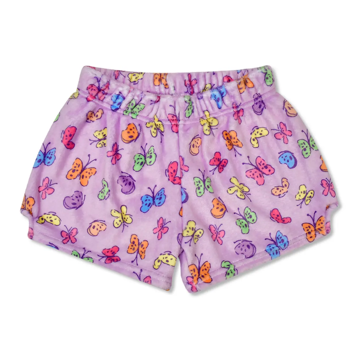 Bright Butterflies Plush Shorts