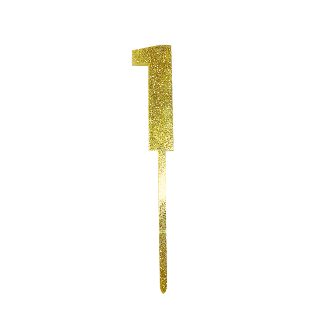 Cake Topper Número 1