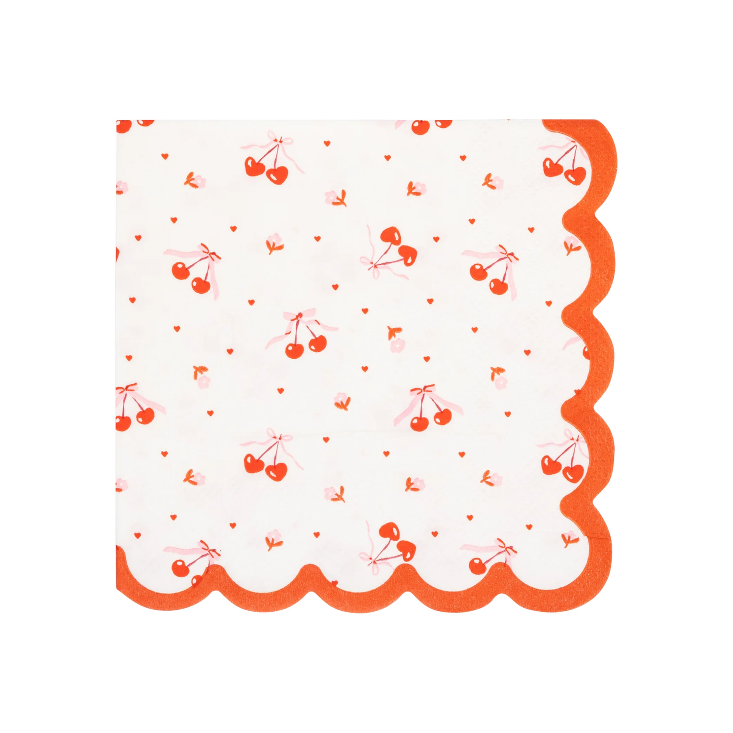 Cherry Cocktail Napkin