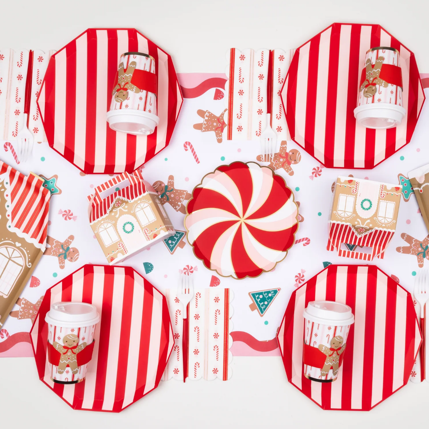 Christmas Peppermint Napkins