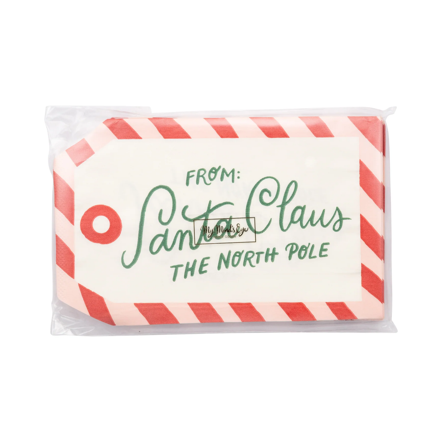Christmas Tag Napkins