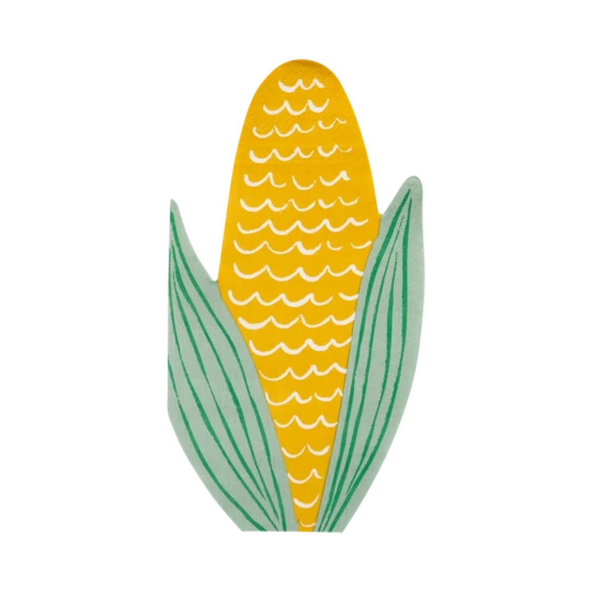 Corn Shaped Paper Napkins