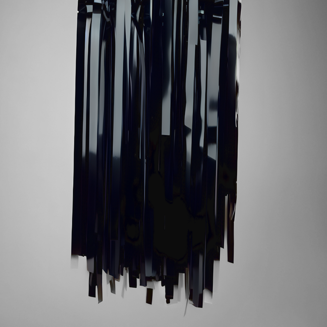 Cortina Metálica Negra