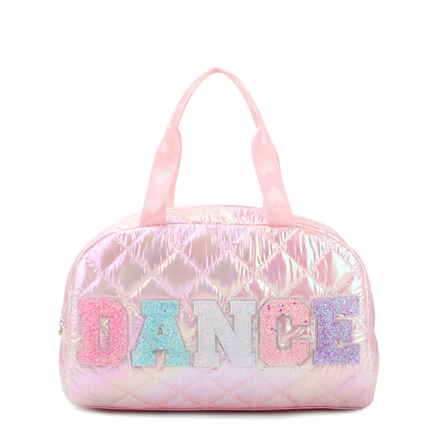 Dance Pink Metallic Duffle Bag