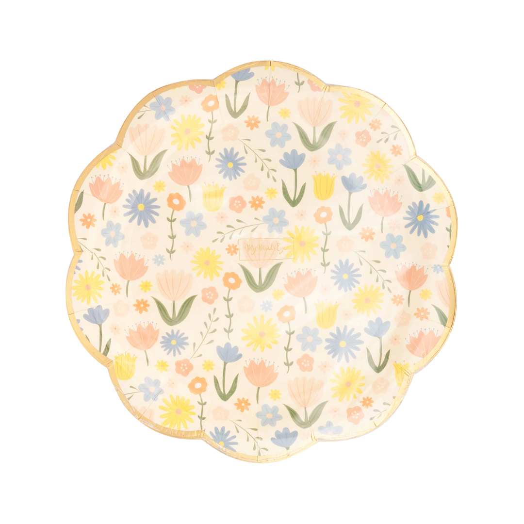 Floral Plate