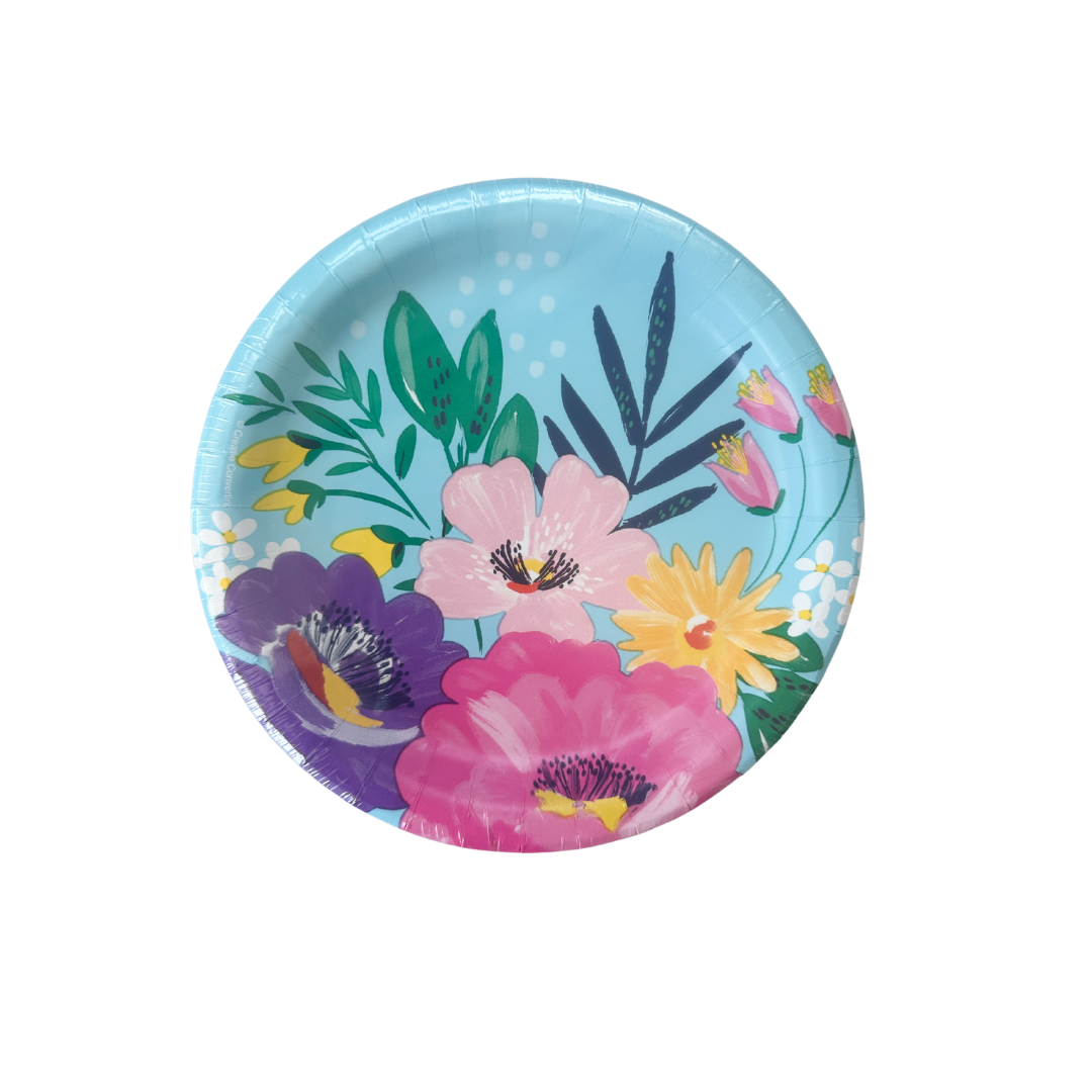 Fresh Florals Plato 7"