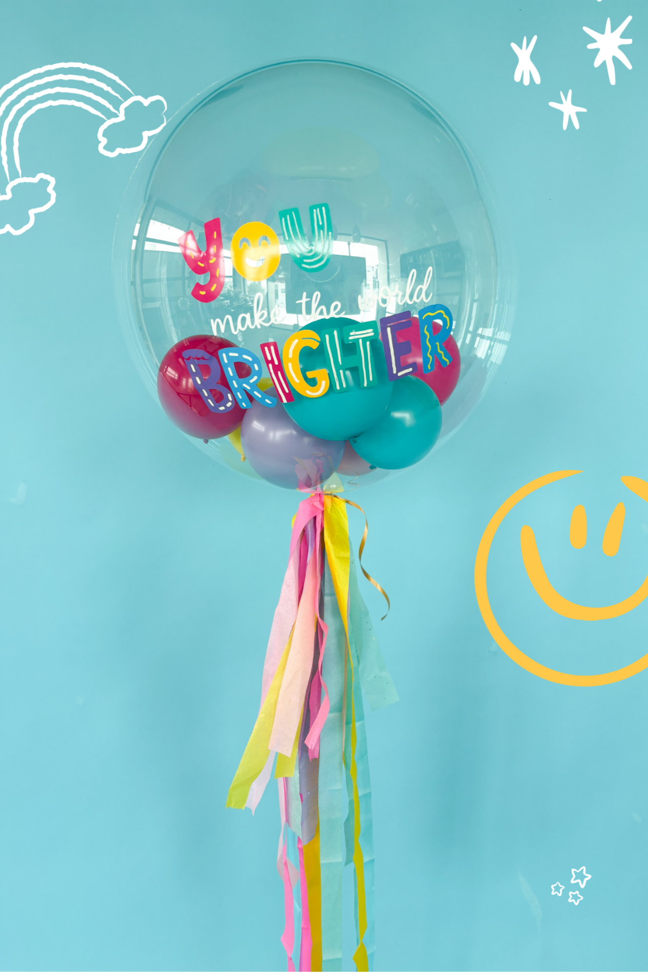 GLOBO BURBUJA 18" CHILDREN'S DAY GIRL