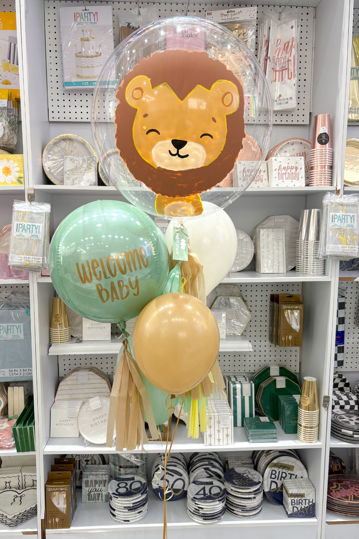 GLOBO BURBUJA PARA BEBÉ LEON