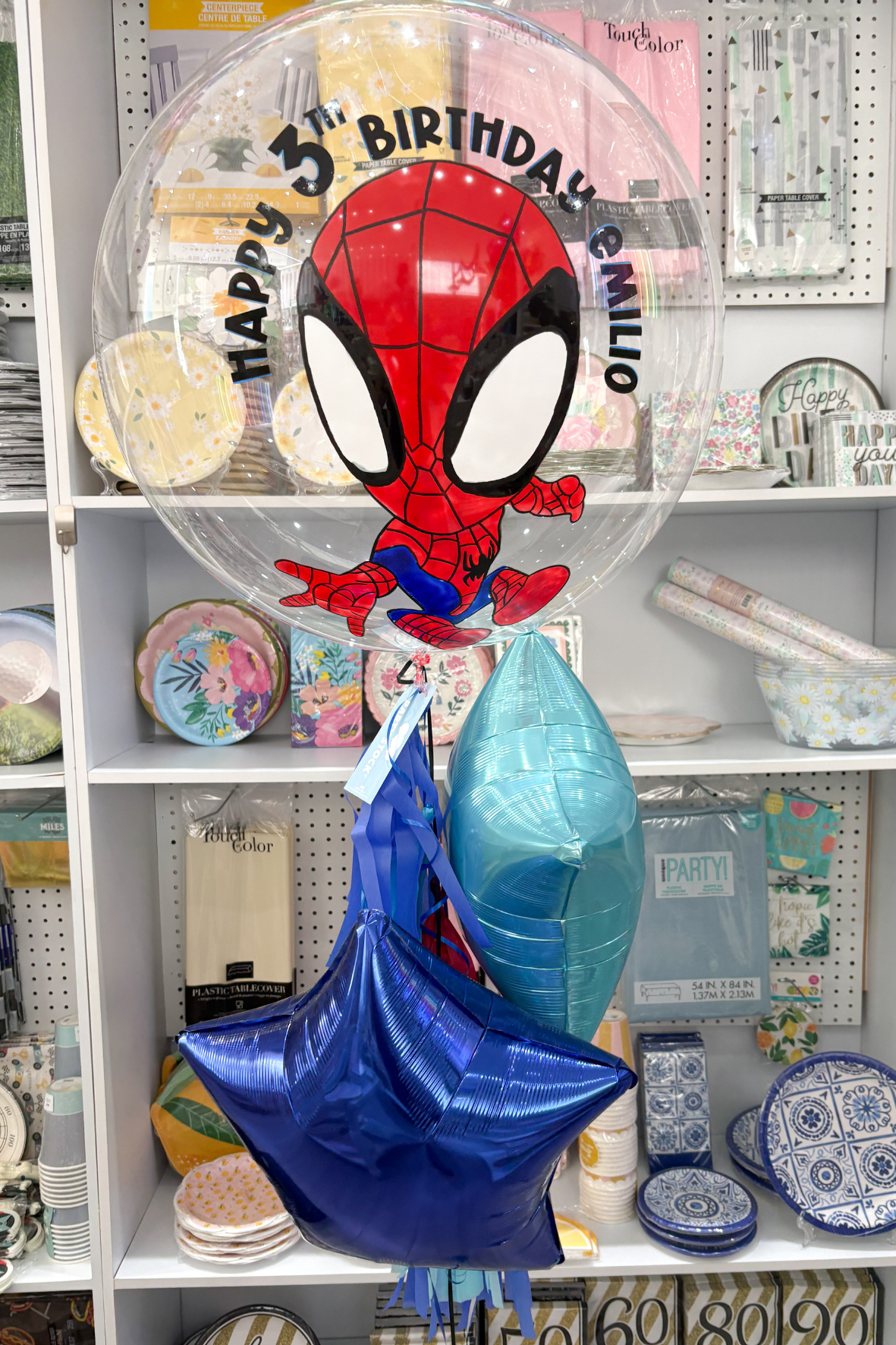 GLOBO BURBUJA SPIDERMAN