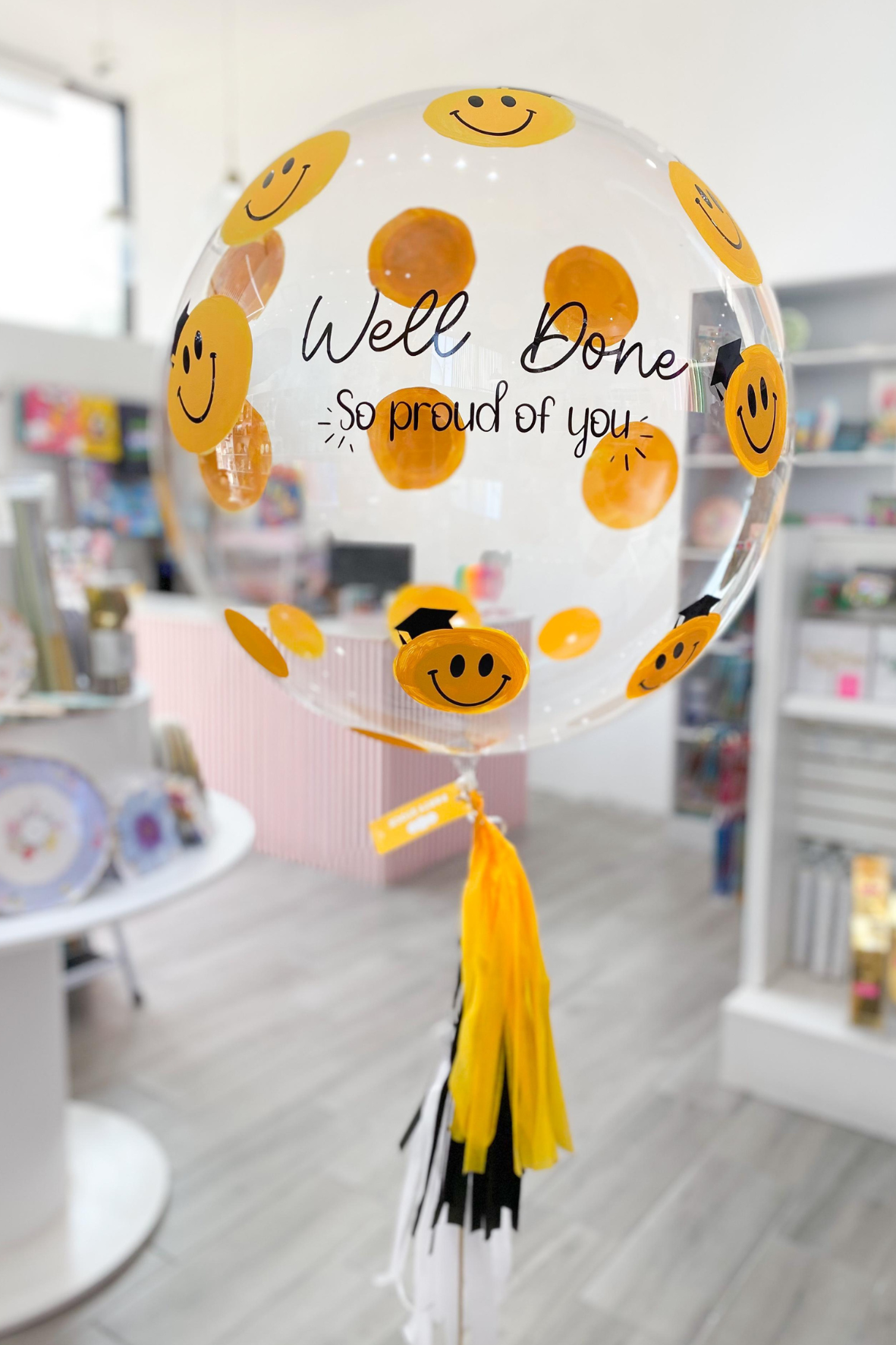 Burbuja Grad Smiley Face