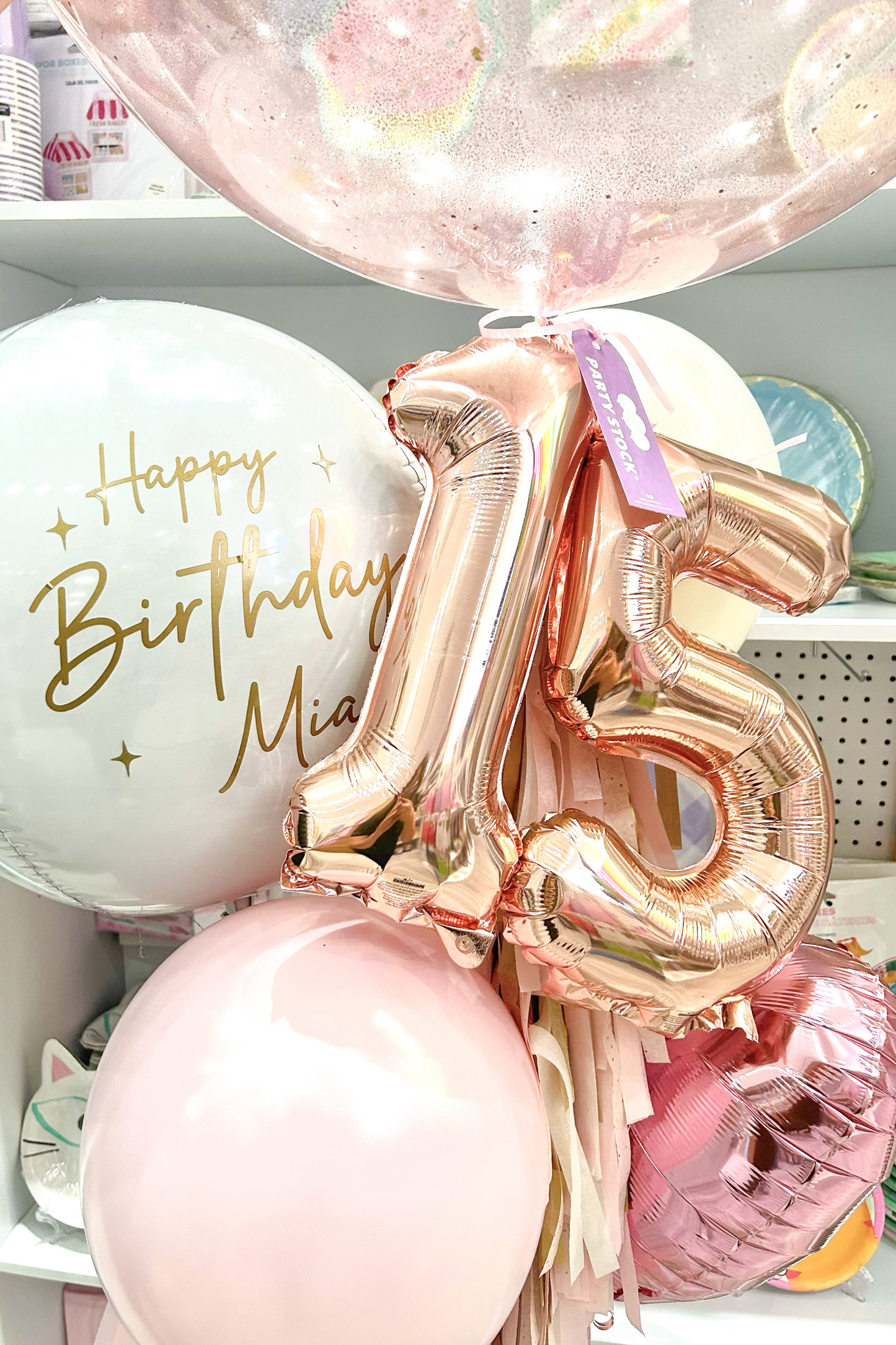 Bouquet de Globos con Glitter