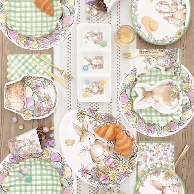 Easter Whimsy Bunny Plate