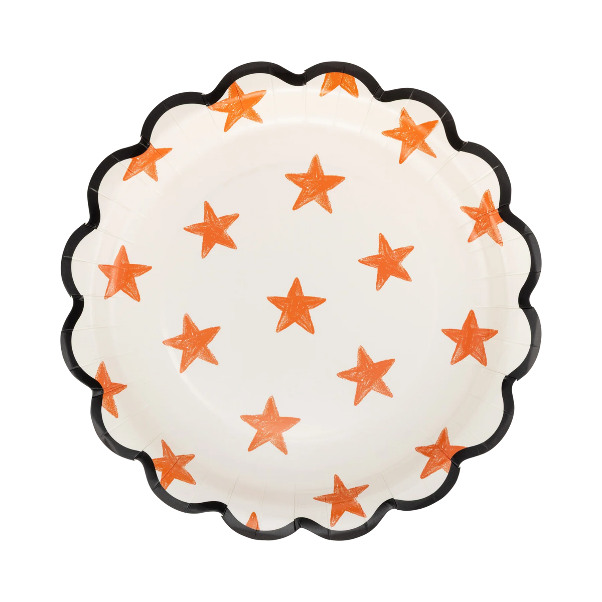 Halloween Sketchy Stars Plate
