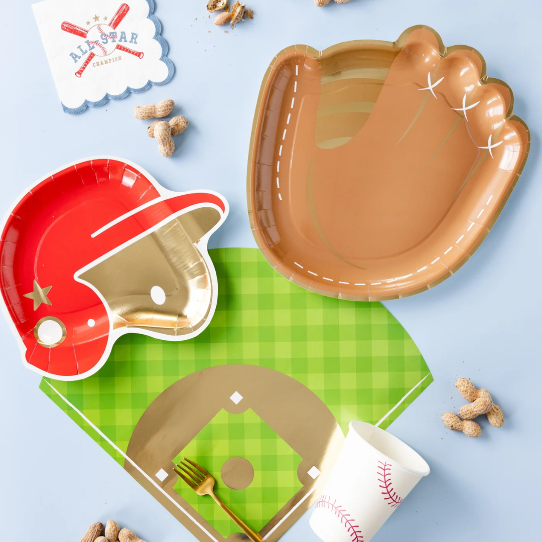 Helmet Shaped Paper Plate