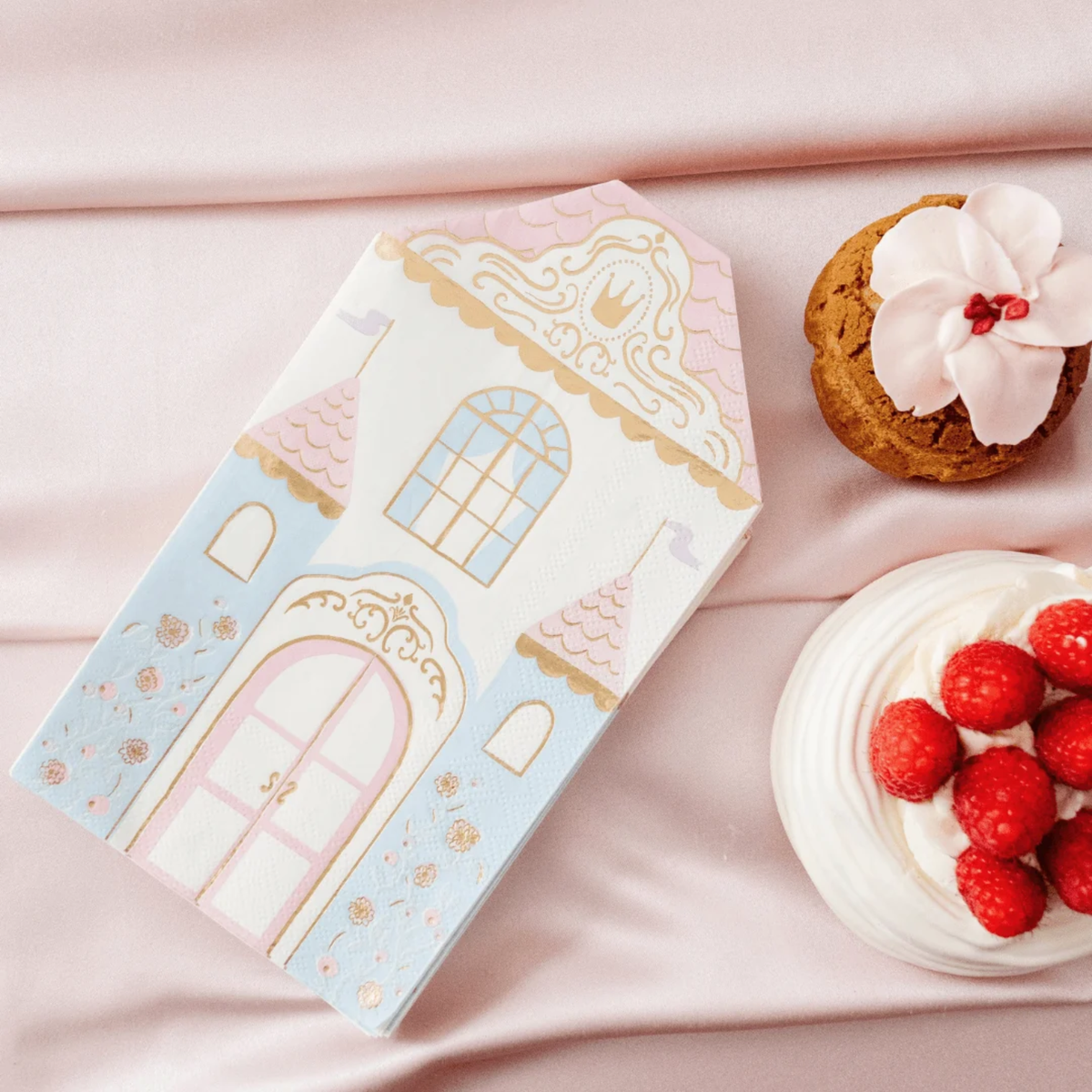 Parisian Princess Castle Guest Towels