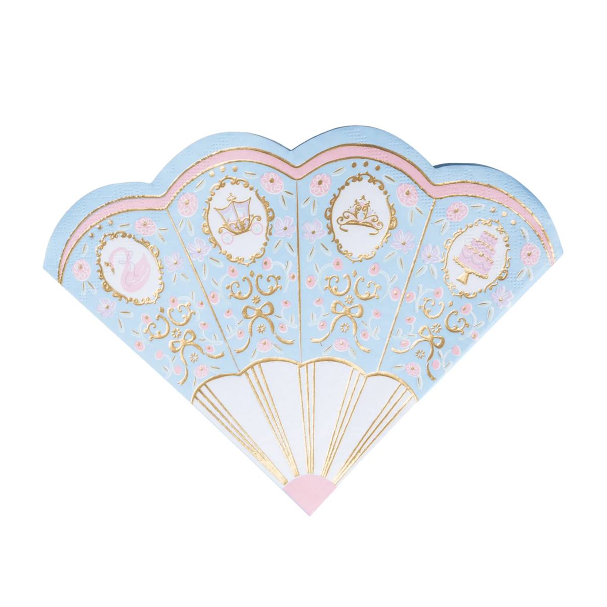 Parisian Princess Fan Napkins