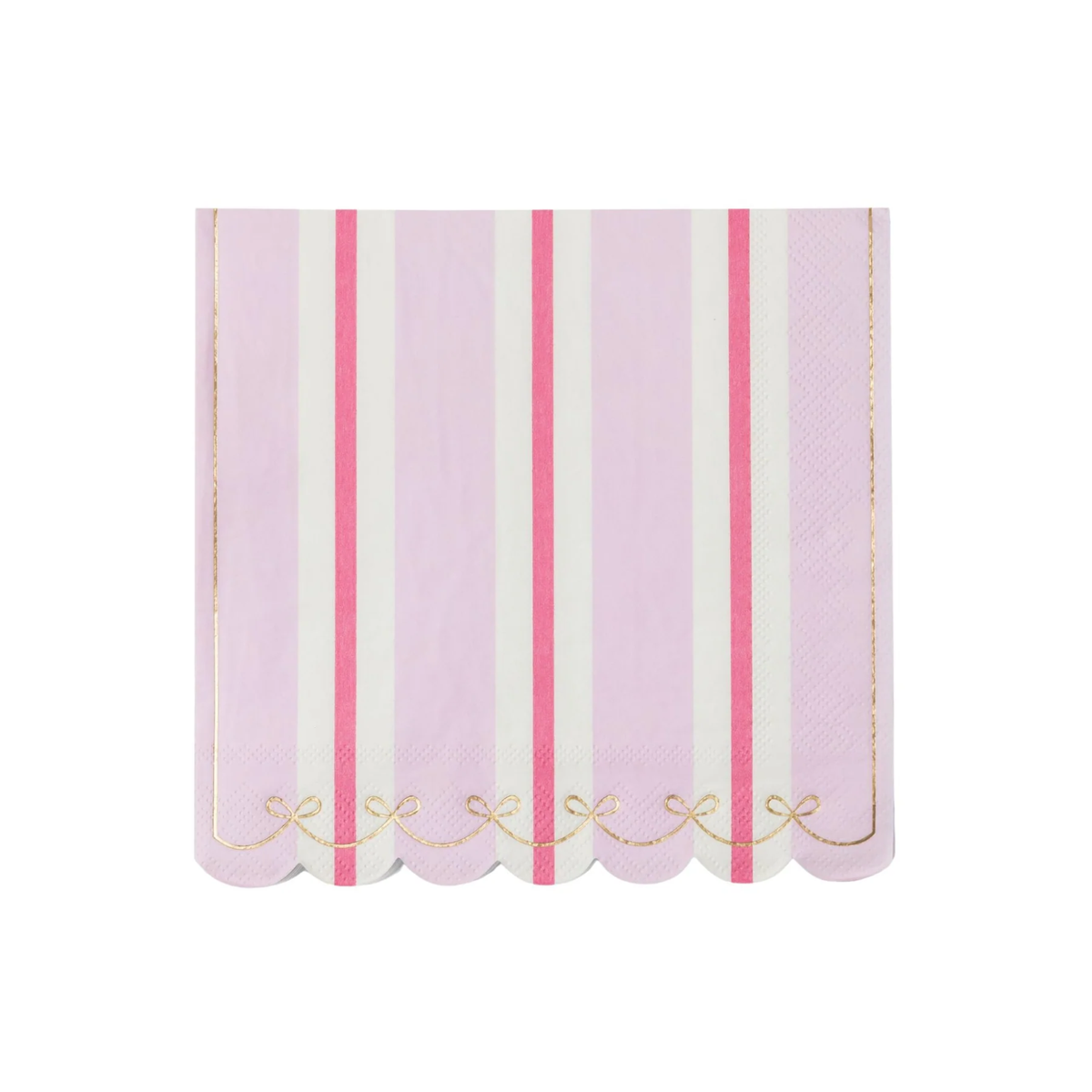 Petal Pink Regency Stripe Large Napkins