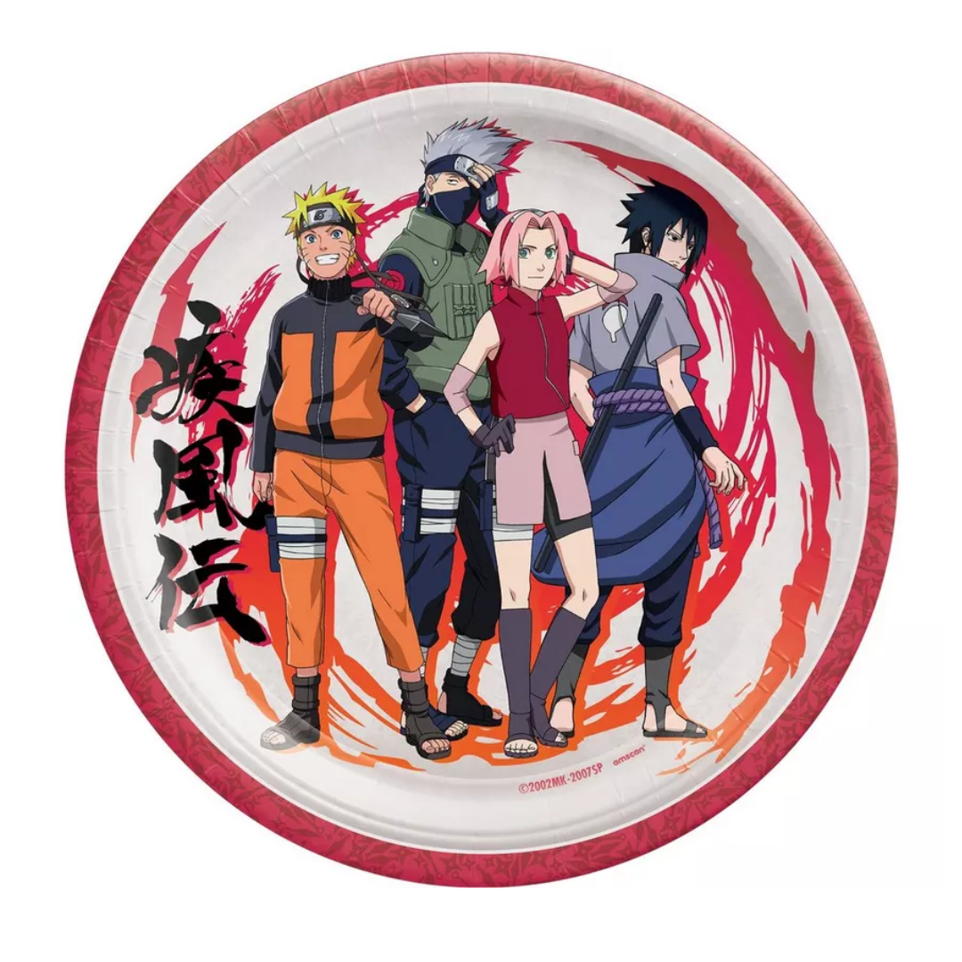 Plato 9" Naruto