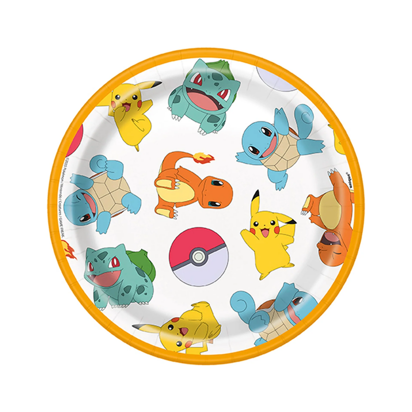 Pokémon Small Birthday Plate