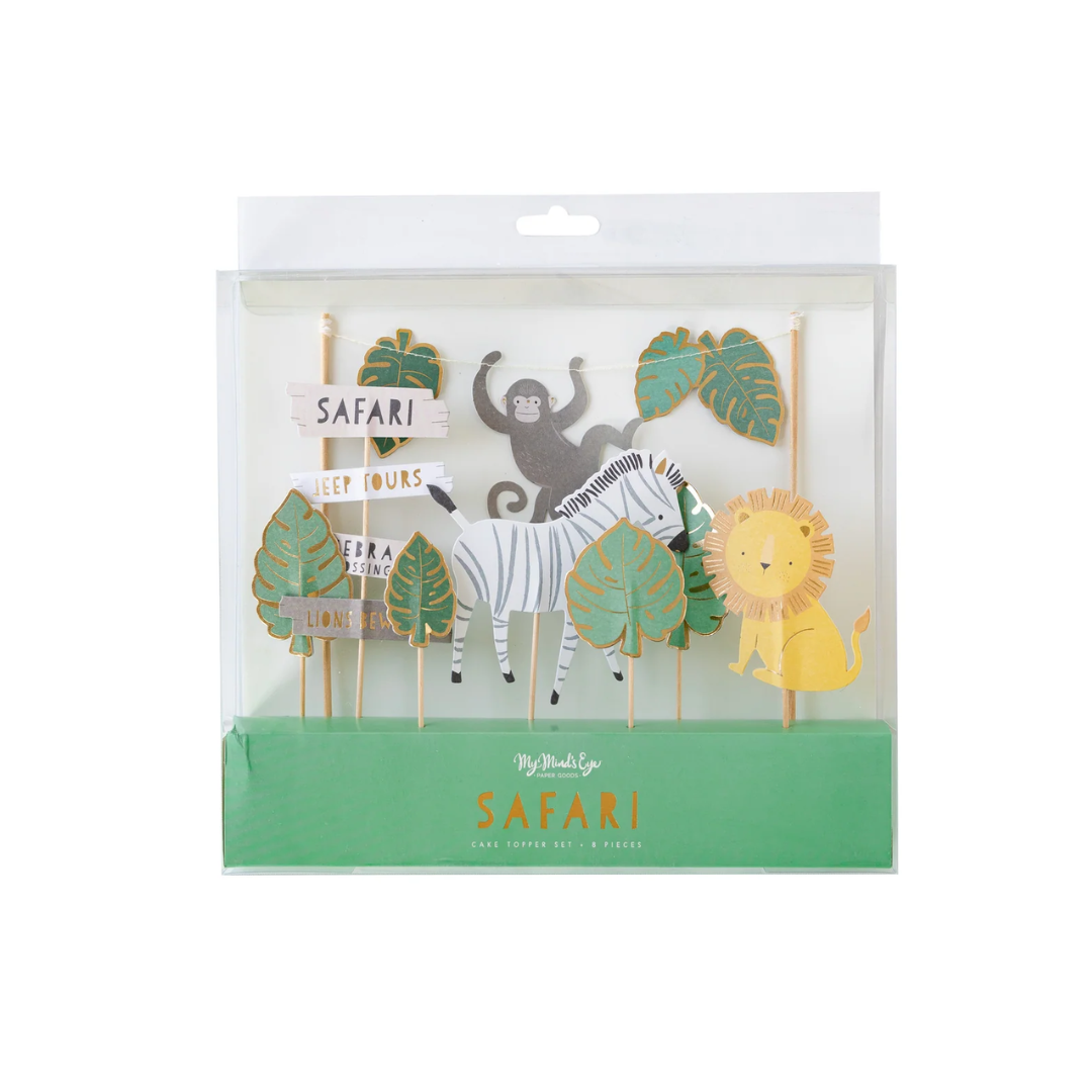 Safari Cake Topper Set