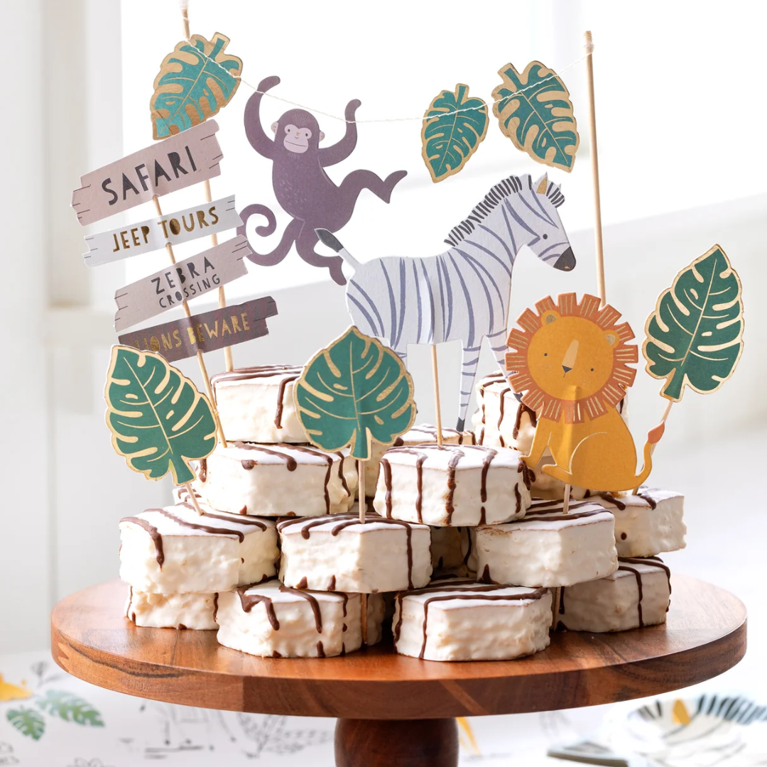 Safari Cake Topper Set