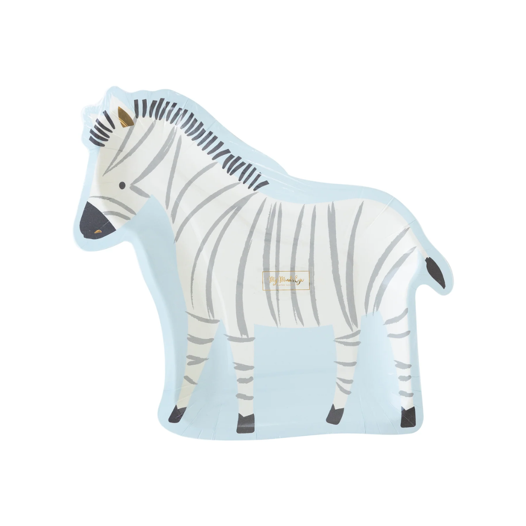 Safari Zebra Plate