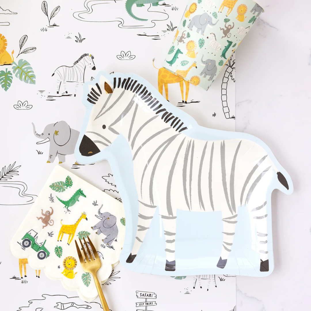 Safari Zebra Plate