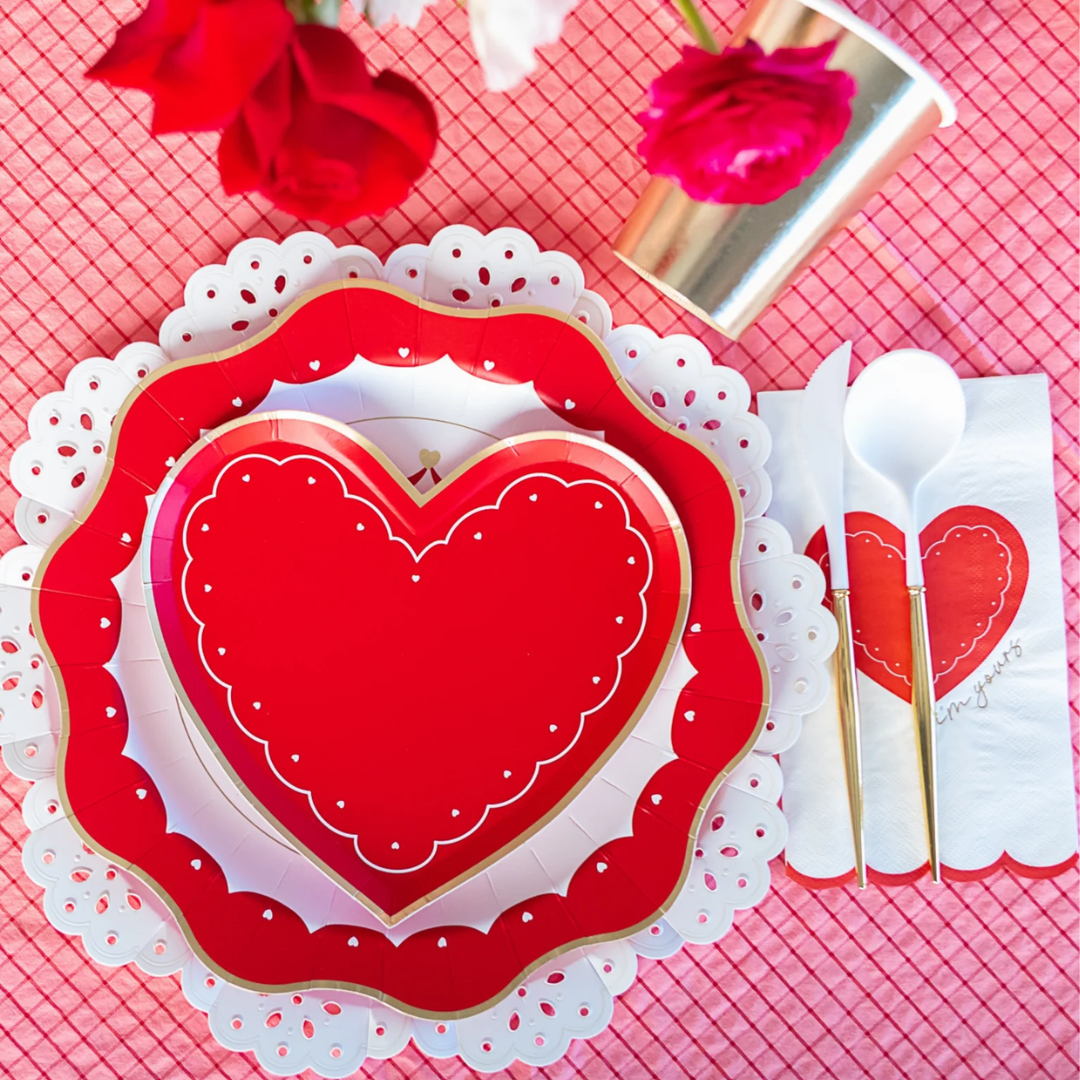 Servilletas Guest Elegant Valentine