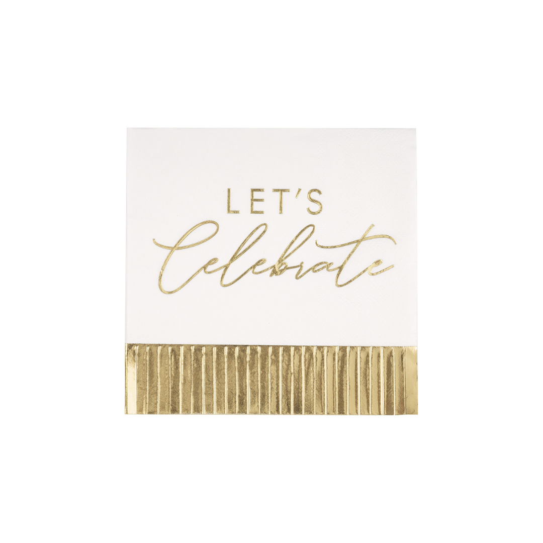 Servilletas Fringe Gold