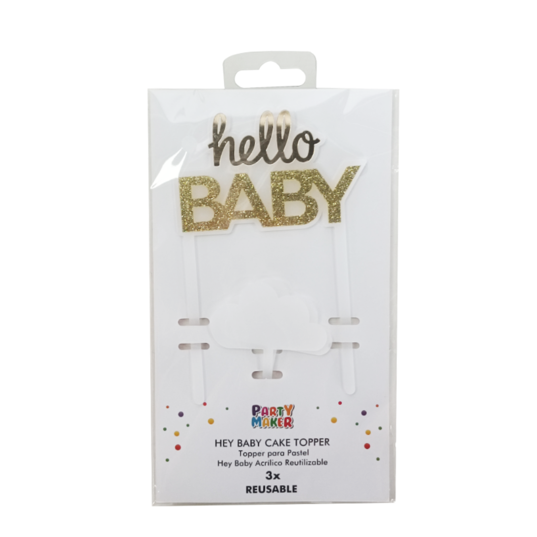 Cake Topper Baby (3pz)