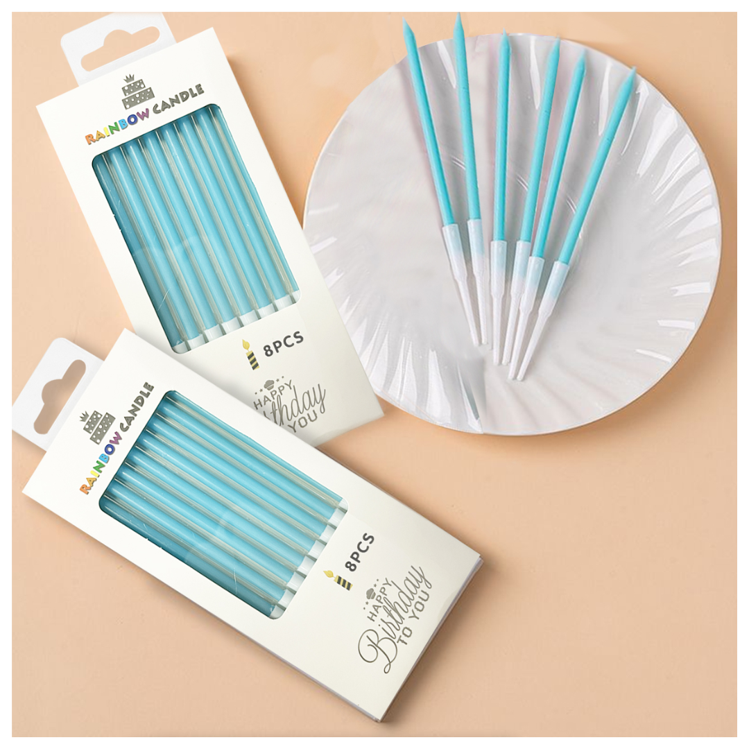 Set de velas azul