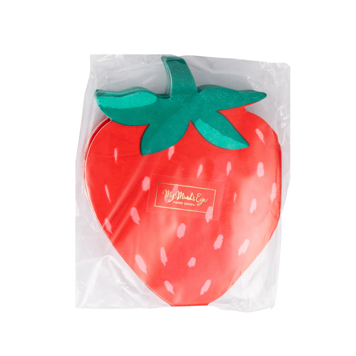 Strawberry Shaped Guest Napkin