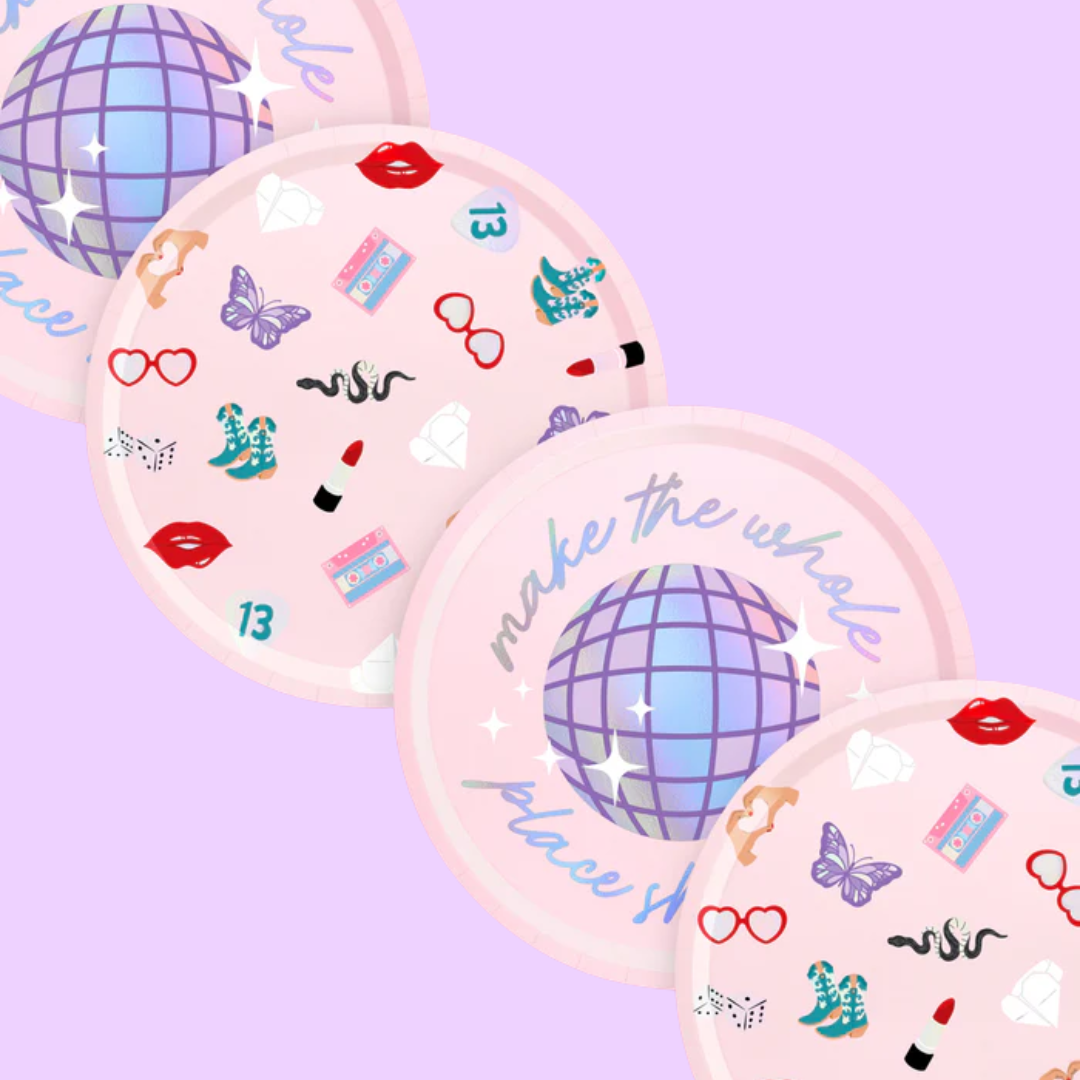 Taylor Swift Plates 9"