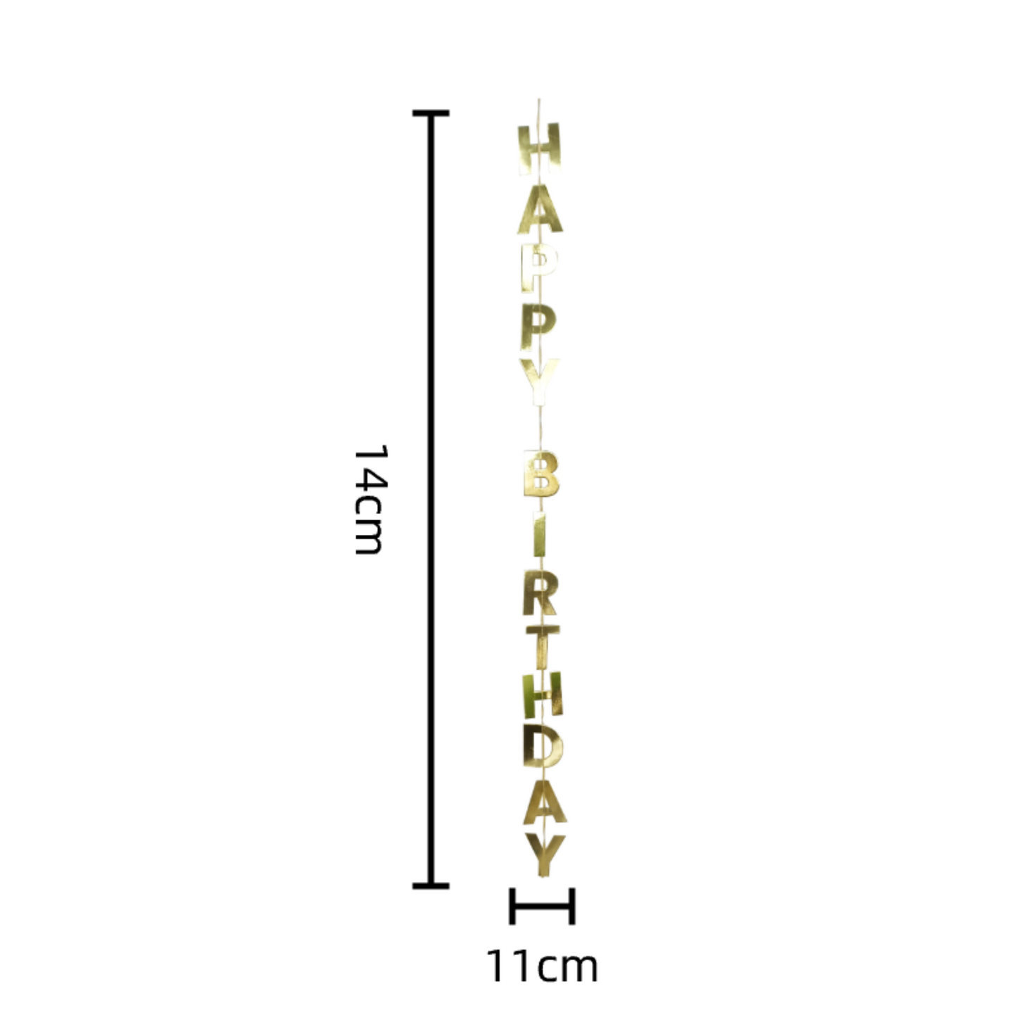 Tiras Happy Birthday Globos