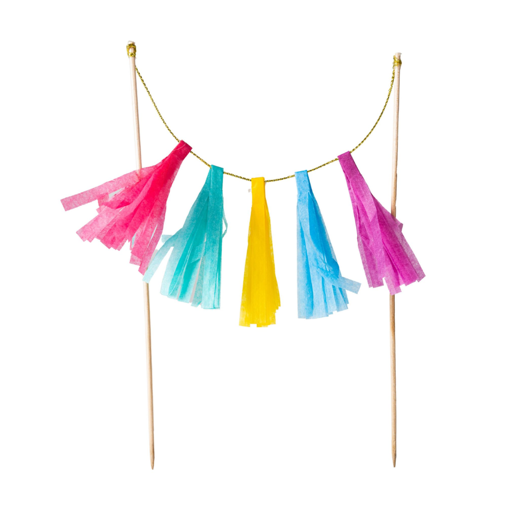 Topper para pastel garland