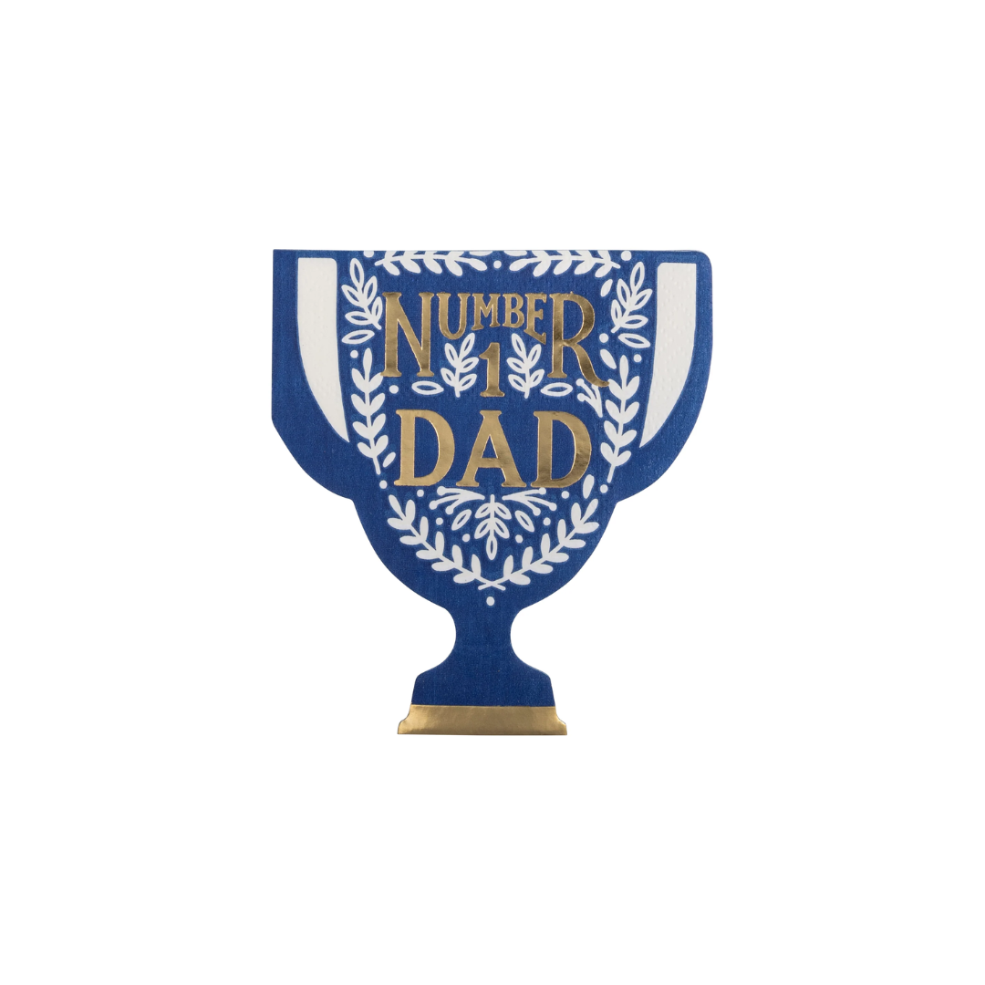 Trophy Napkins Dad