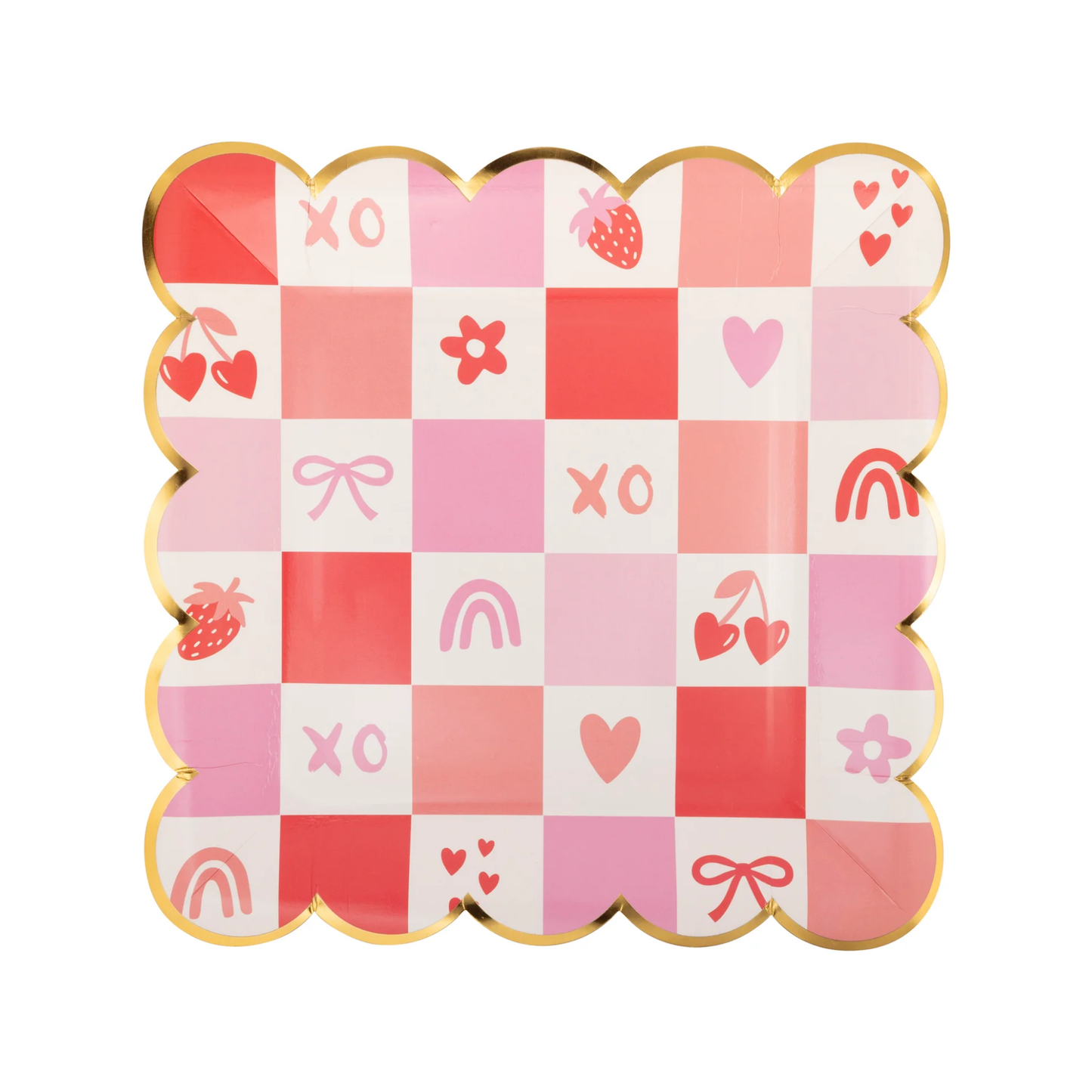 Valentine Check Plate