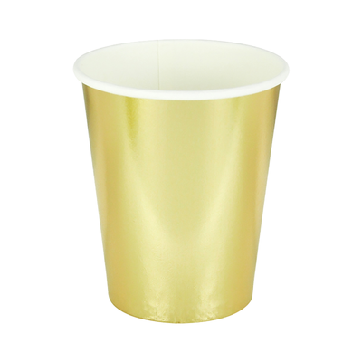Vasos Dorado Foil