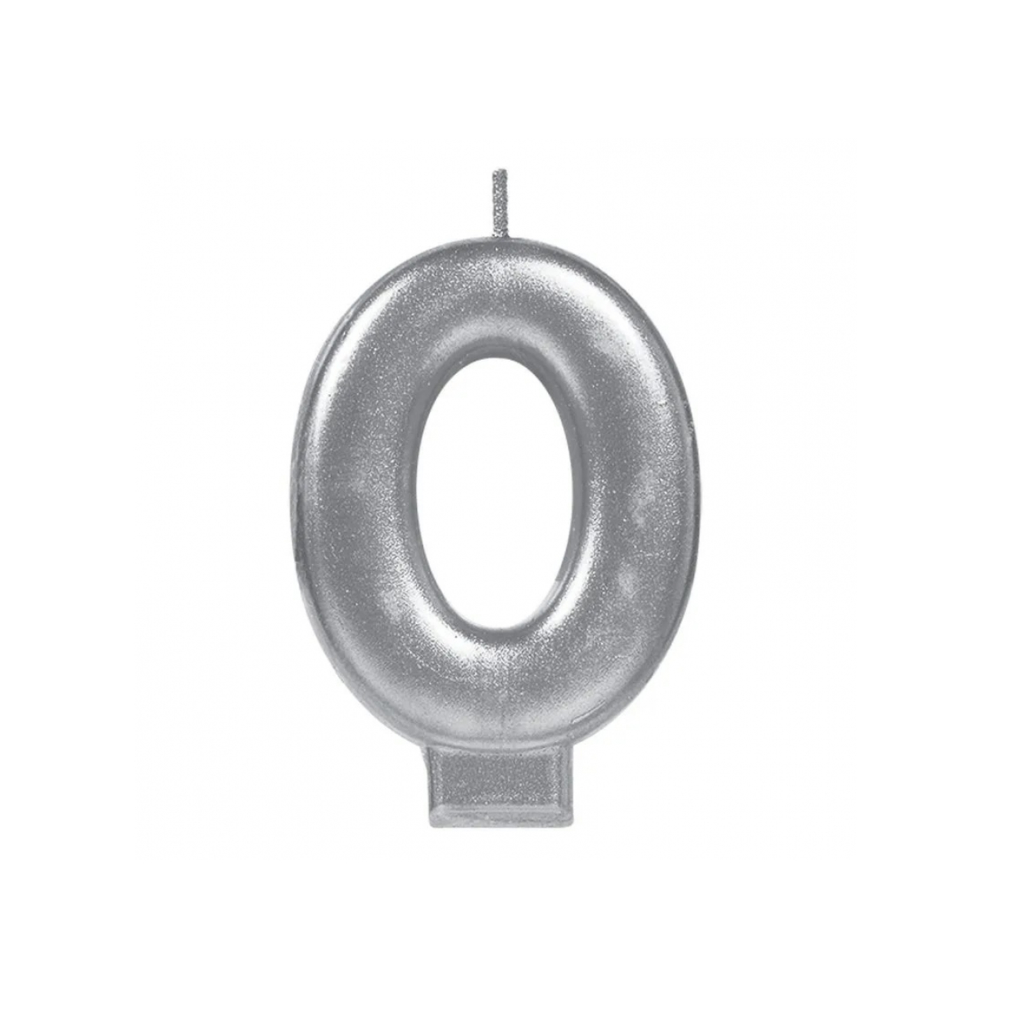 Vela Número Plata 0