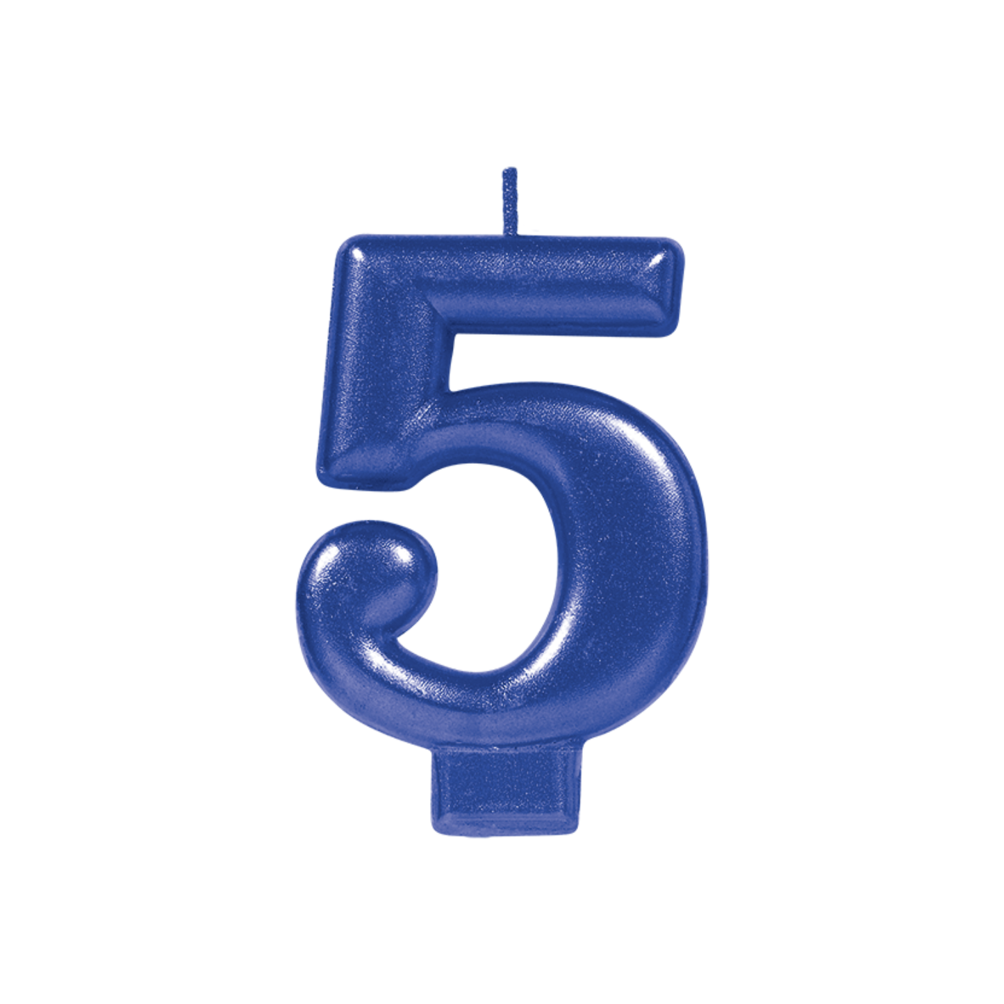 Vela Número Azul 5